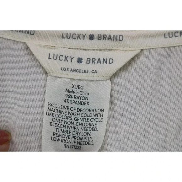 Lucky Brand Women's Pajama Set-XL-Drawstring Joggers - Picture 4 of 9